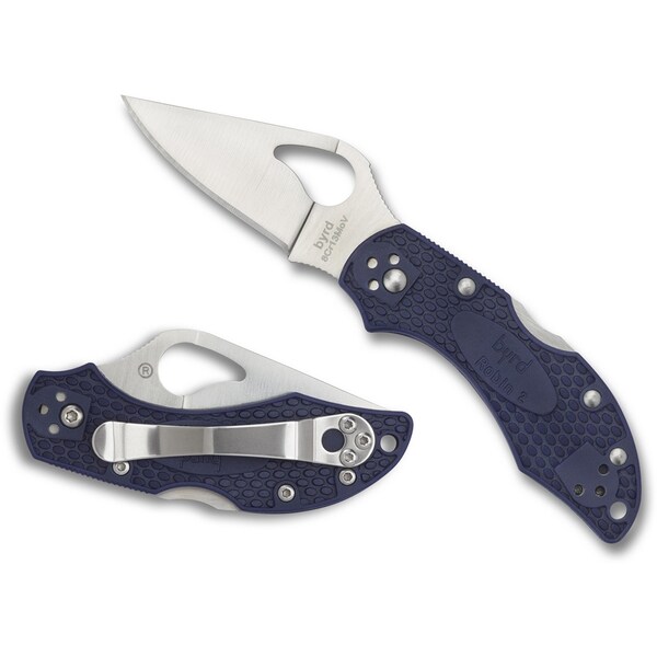 Spyderco 2023 Spyderco Robin 2 Lightweight Blue Plain SPY-BY10PBL2 - main